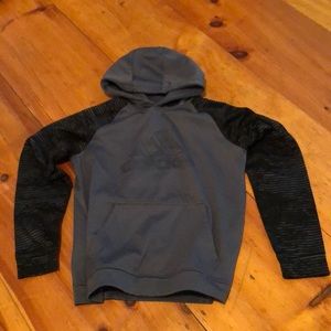 Adidas boys sweatshirt. Youth Large 14-16. Grey.